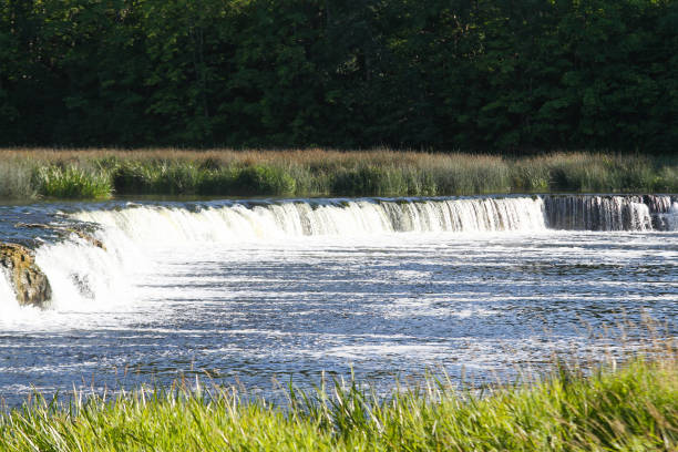 istock Small cuntryside widest waterfall in Europe. 835098314
