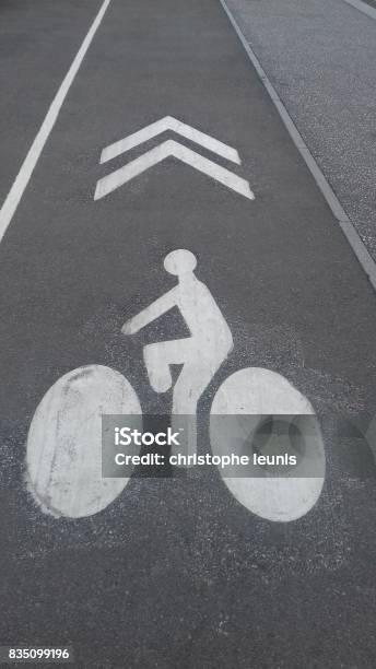 Cycling Track Stock Photo - Download Image Now - Bicycle, Cycling, France