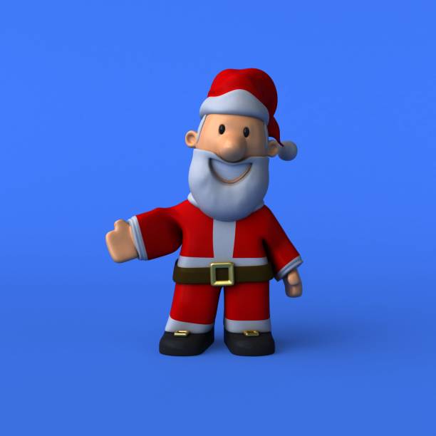 istock Santa claus - 3D Illustration 835112764