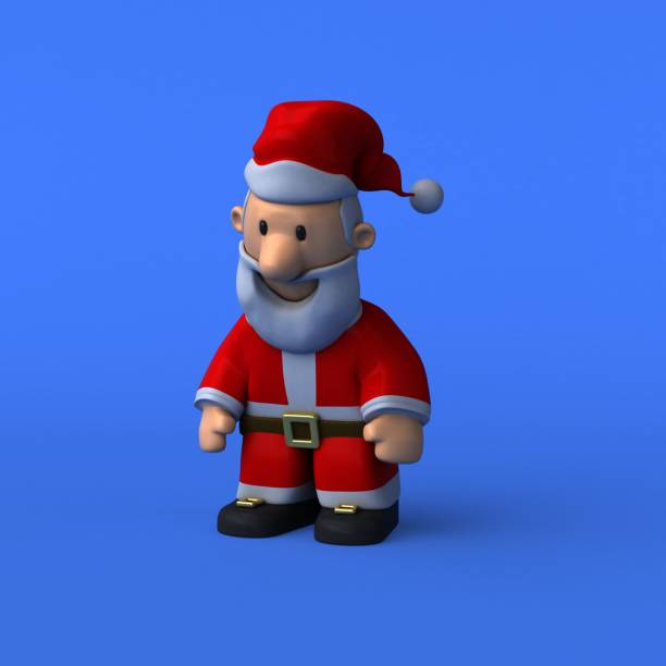 istock Santa claus - 3D Illustration 835112828