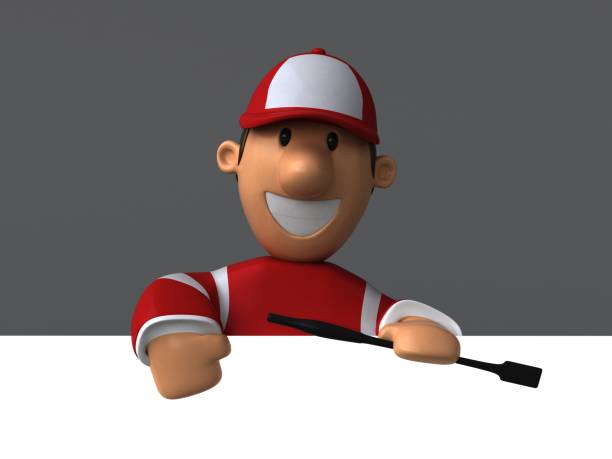 istock Fun jockey - 3D Illustration 835121332
