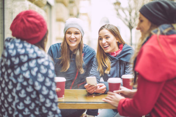 istock Young women are having fun in a coffee shop 835128994