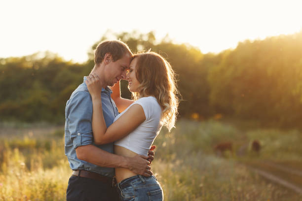 istock Couple in love. Tenderness and embrace 835136466