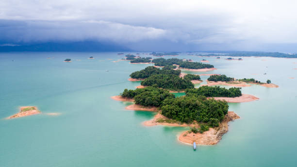 istock Nam Ngum 1 Reservoir at Thalath 835144606