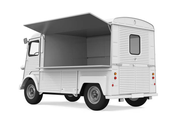 istock Food Truck Isolated 835157800