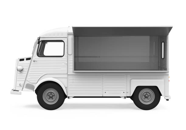 istock Food Truck Isolated 835158236