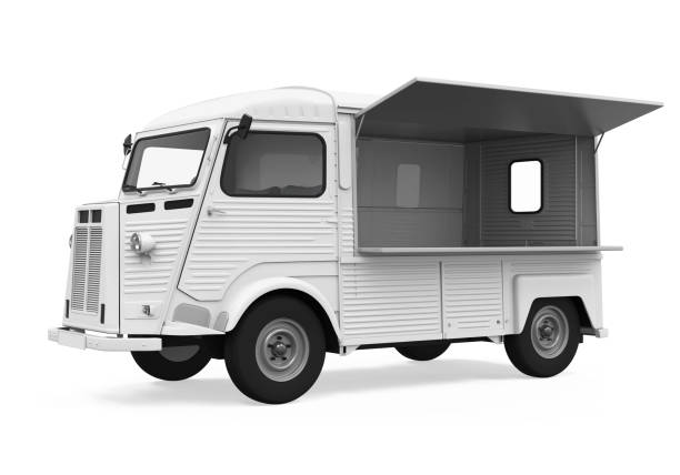 istock Food Truck Isolated 835164530