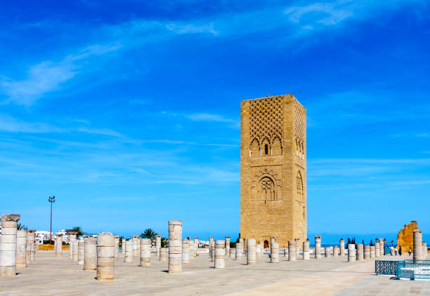 istock Hassan Tower in Rabat, Morocco 835178176