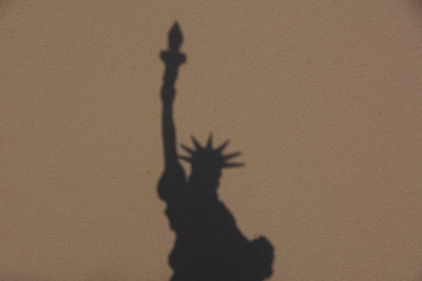 istock Statue of Liberty - Silhouette 835178644
