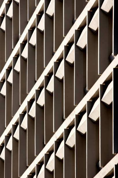 istock Straight lines of a modern building 835195016