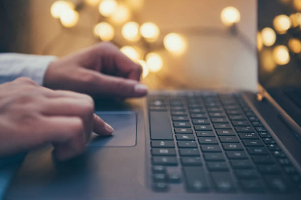 istock Home working and browsing concept in a cozy atmosphere 835196908