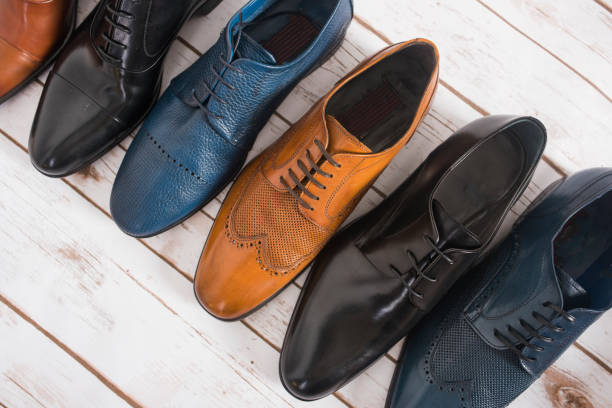 istock Men shoes collection - different models and colors 835203570