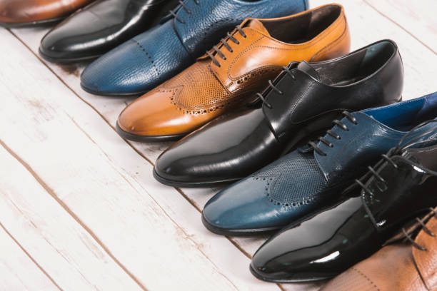 istock Men shoes collection - different models and colors 835204072