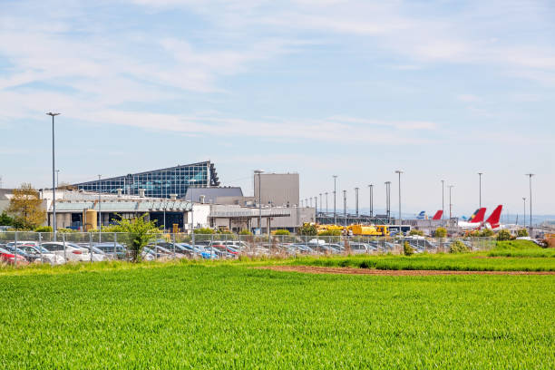 istock Airport Stuttgart, Germany - Terminal 835207416