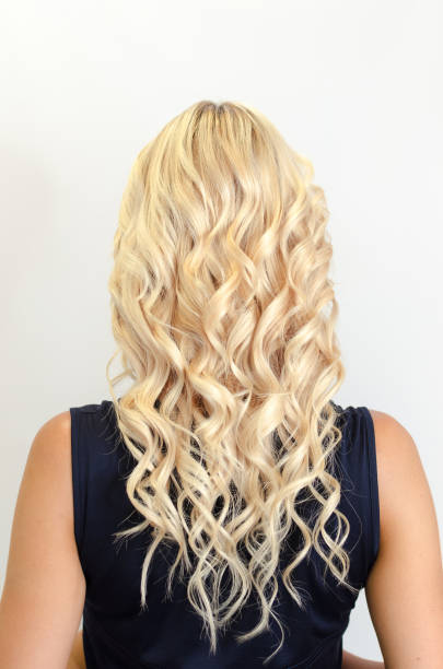 istock Curly blonde hair 835218944