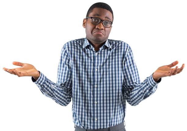 istock Young businessman shrugging shoulders 835221180