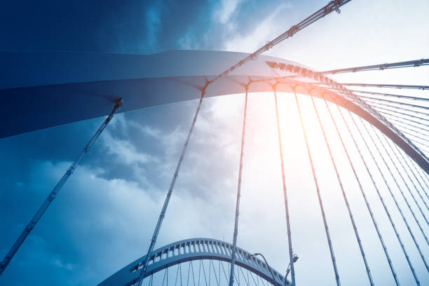 istock the night of modern bridge 835223322