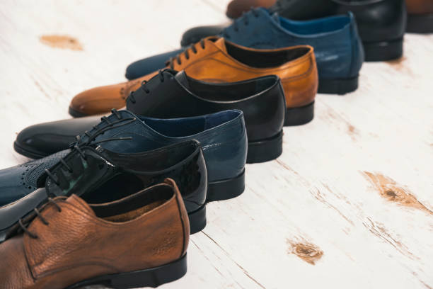 istock Men shoes collection - different models and colors 835232570