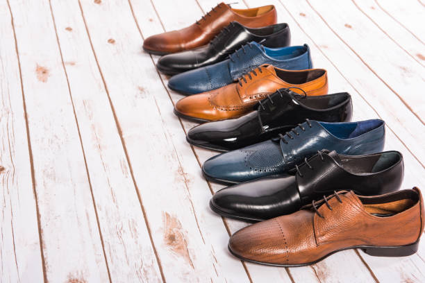 istock Men shoes collection - different models and colors 835233510