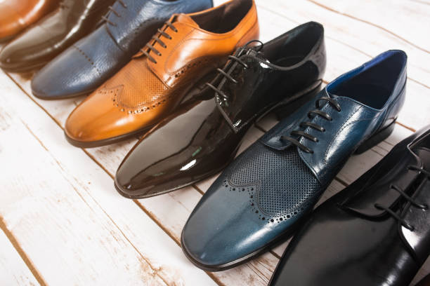 istock Men shoes collection - different models and colors 835233768
