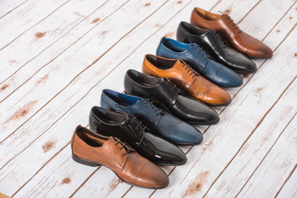 istock Men shoes collection - different models and colors 835236404