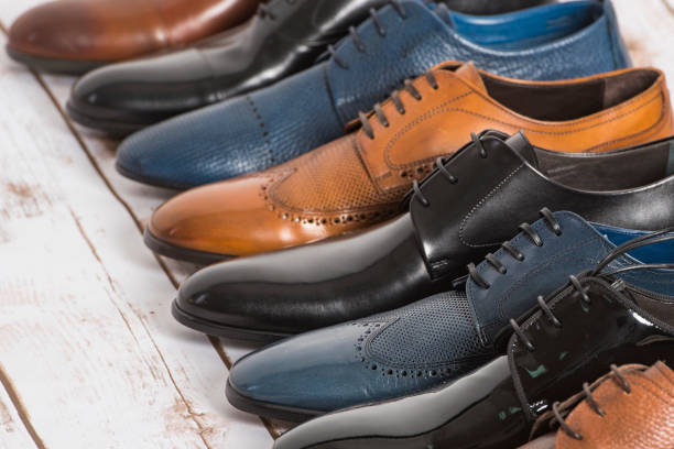 istock Men shoes collection - different models and colors 835238820