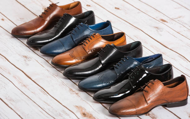 istock Men shoes collection - different models and colors 835238986