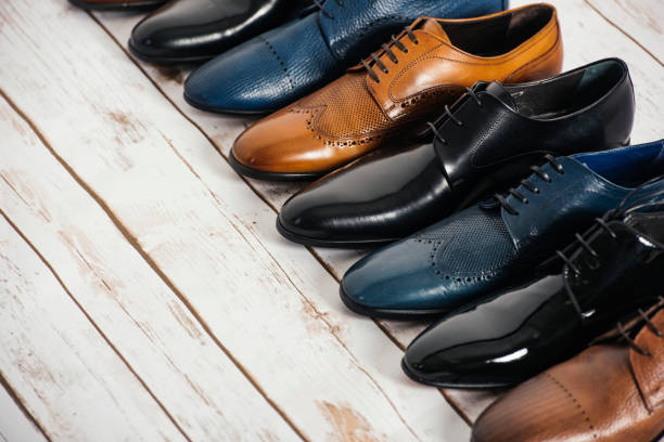 istock Men shoes collection - different models and colors 835239942