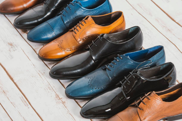 istock Men shoes collection - different models and colors 835240238