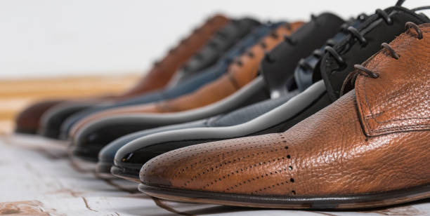 istock Men shoes collection - different models and colors 835240298