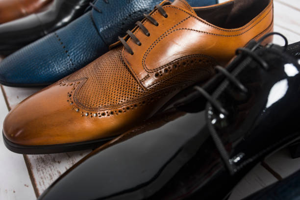 istock Men shoes collection - different models and colors 835240680