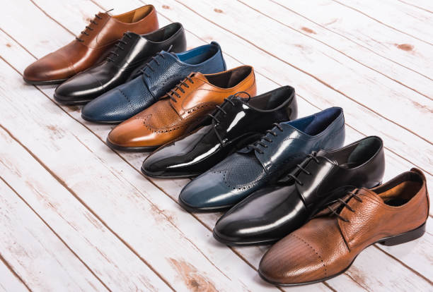 istock Men shoes collection - different models and colors 835240968