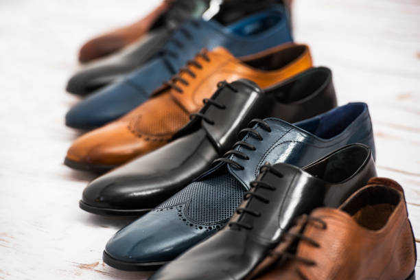 Men shoes collection - different models and colors