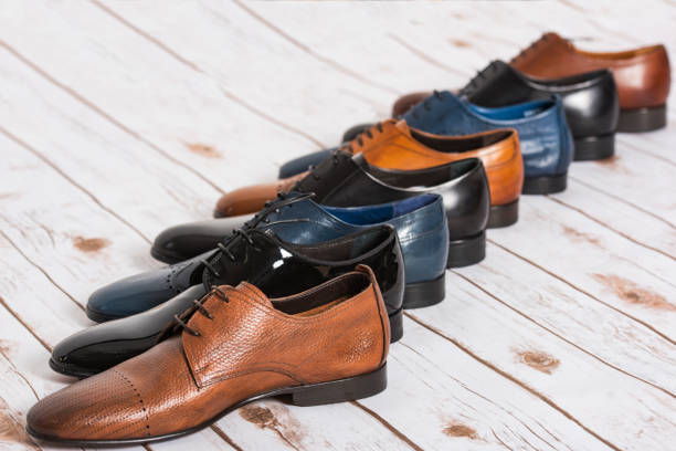 istock Men shoes collection - different models and colors 835246194