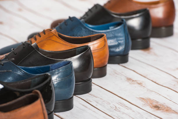 istock Men shoes collection - different models and colors 835246468