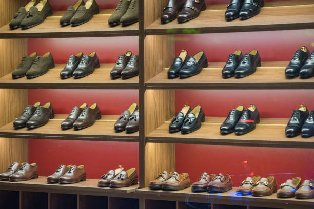 istock Men shoes in a store in Madrid 835262798
