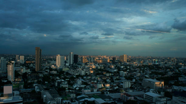 istock City View Sunset Sky Concept 835274414