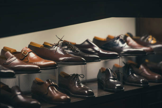 istock Men shoes in a store in Madrid 835276824