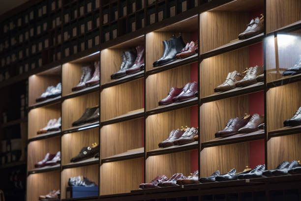 istock Men shoes in a store in Madrid 835276956