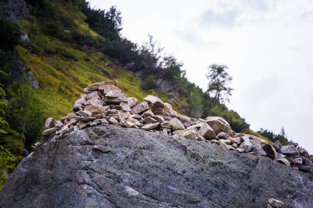 A beautiful mountain landscape in Tatry, Slovakia