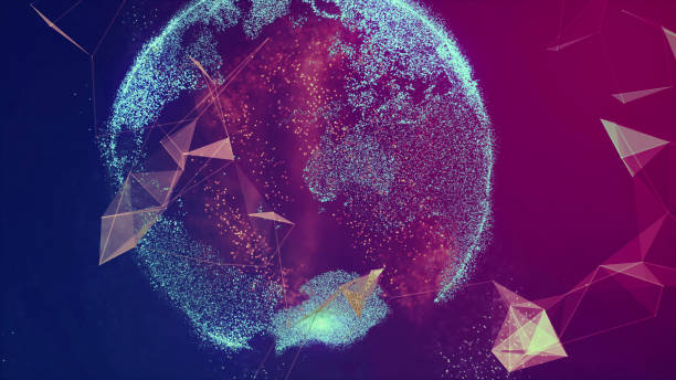 istock World With Particles, Digital Connections Concept 835285720