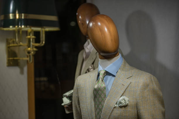 istock Elegant men clothing store in Madrid 835286672