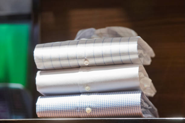 istock Men shirts in a store in Madrid 835311430