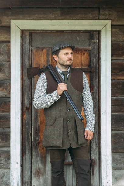 istock English style gentleman hunter 835327224
