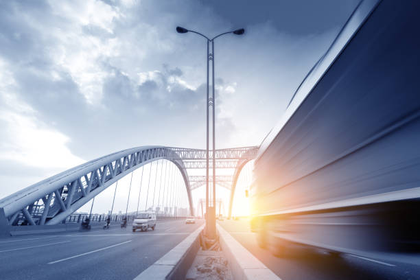 istock the night of modern bridge, 835343646