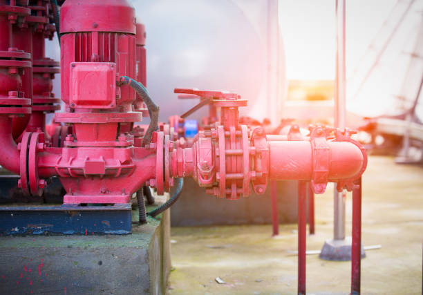 istock pressure pump for running water in a building 835349336