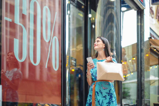 istock Young woman in the city 835349952