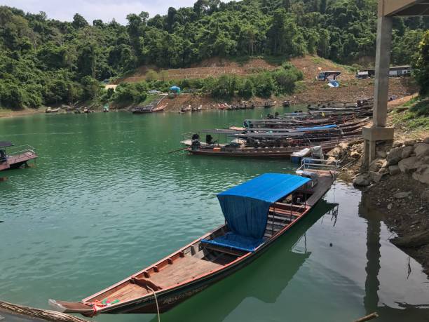 istock Long tailed boat for tourist 835359328