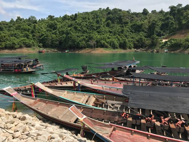 istock Long tailed boat for tourist 835359394