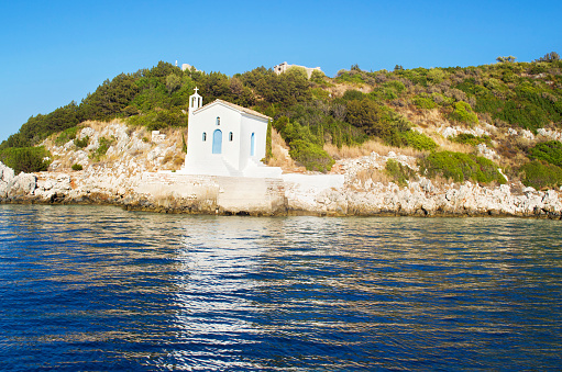 saint Andrew chapel at Ithaca Ionian islands Greece